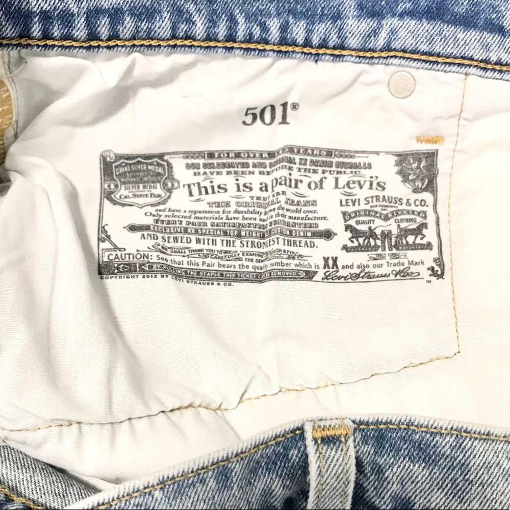 Levi’s 501 Original Shorts - Picture 5 of 8